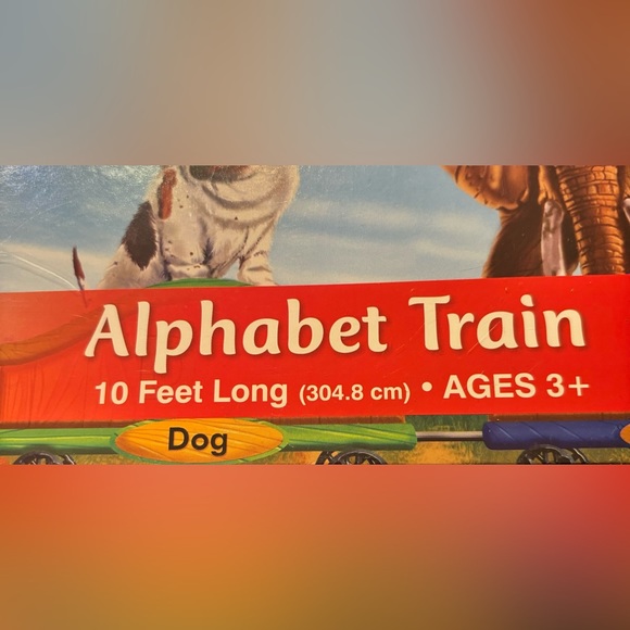 NIB. Melissa & Doug 28 Pc. Alphabet Train Floor Puzzle Ages 3+. 10 Ft Long - New - Picture 4 of 4